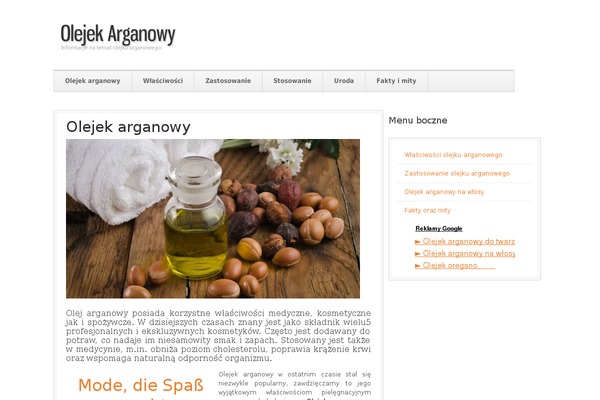 Szablon theme site design template sample