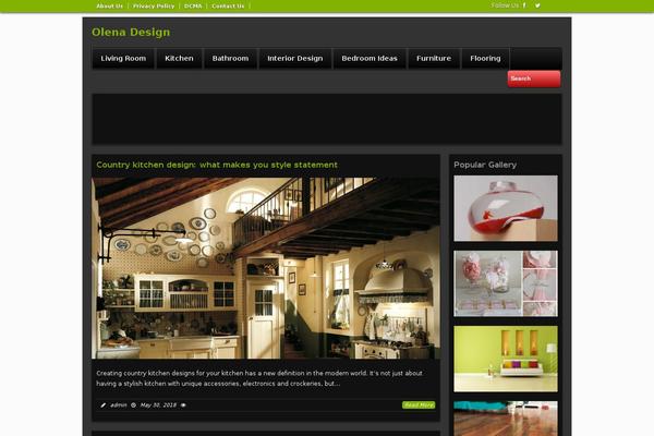 WallPin v2 theme site design template sample