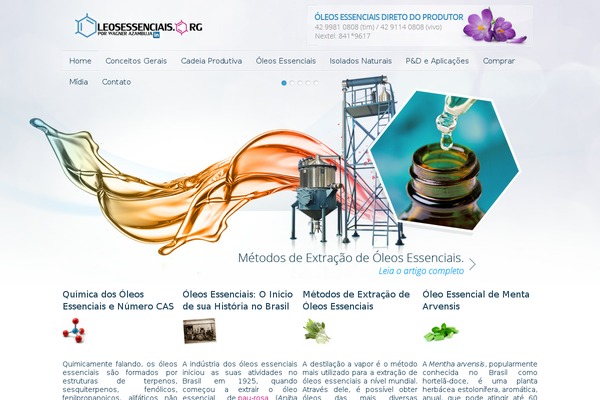 Site using Cadastros plugin
