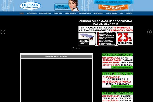 Mineral theme site design template sample