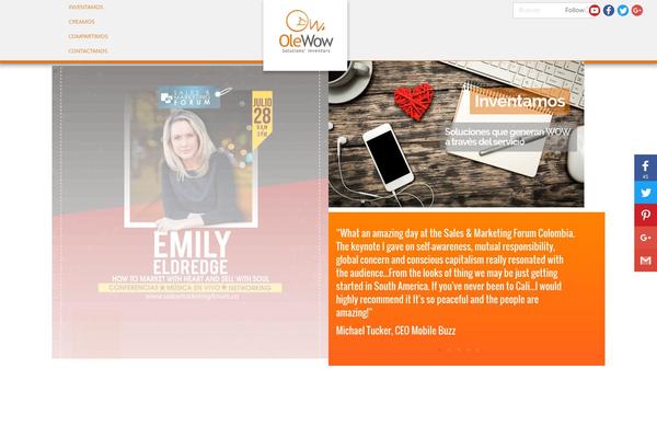 Flip theme site design template sample