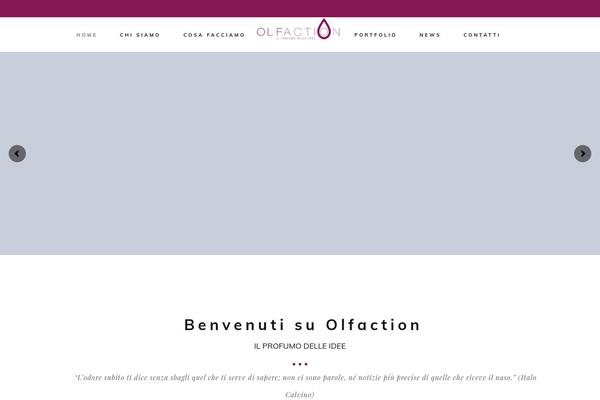 Audrey theme site design template sample