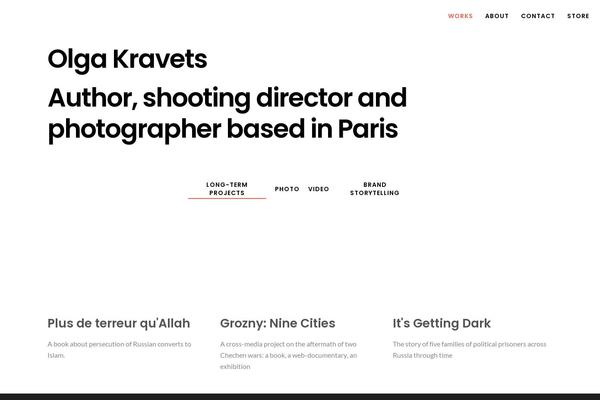 Fildisi theme site design template sample
