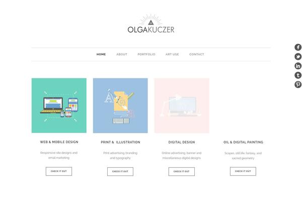 Site using Easy Social Icons plugin