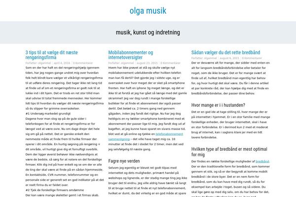 SeaSun theme site design template sample