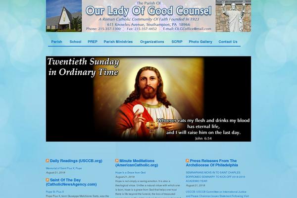 Metric theme site design template sample