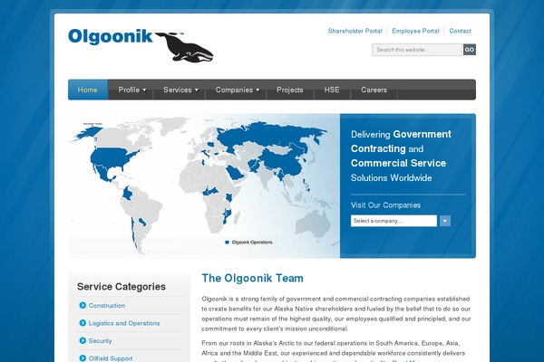 olgoonik.com site used Core