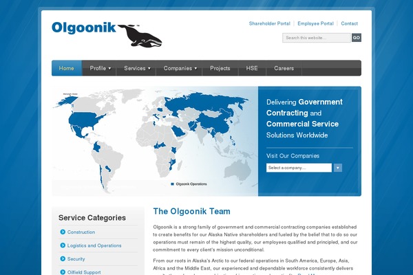 Core theme site design template sample