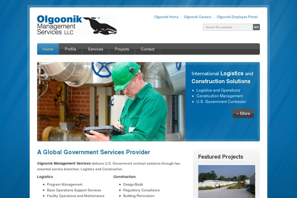 Core theme site design template sample