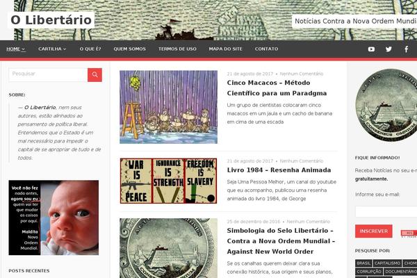 Admiral theme site design template sample