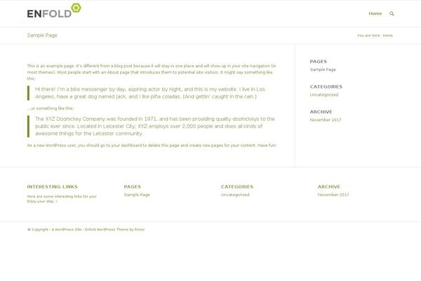 GeoTheme theme site design template sample
