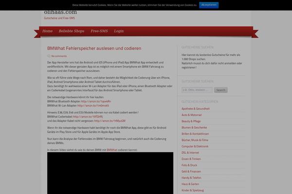Delicacy theme site design template sample
