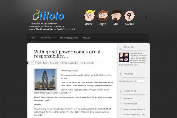 Polished theme site design template sample