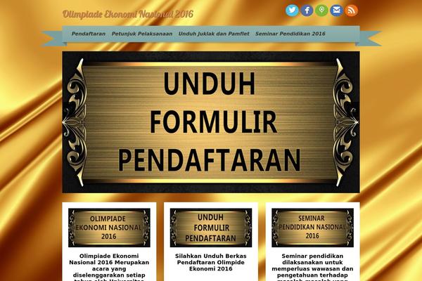 iRibbon theme site design template sample