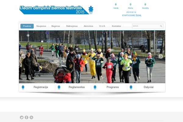 Olimp theme site design template sample