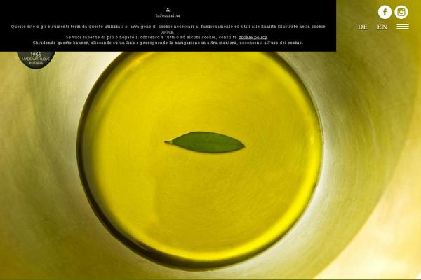 oliobonamini.com site used Screen1.4