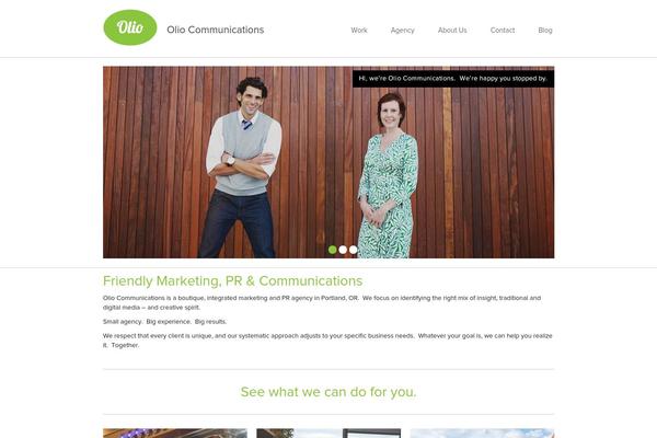 Custom theme site design template sample