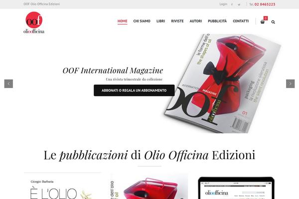 Booklovers theme site design template sample