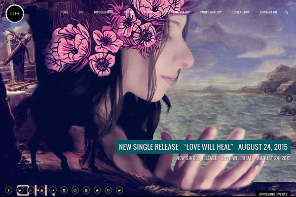 JamSession theme site design template sample
