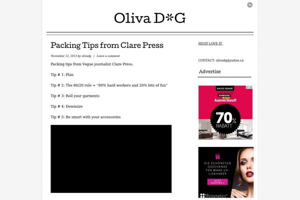 Mon Cahier theme site design template sample