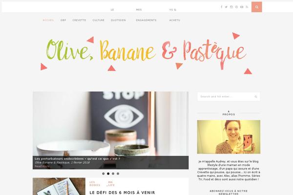 Malina theme site design template sample