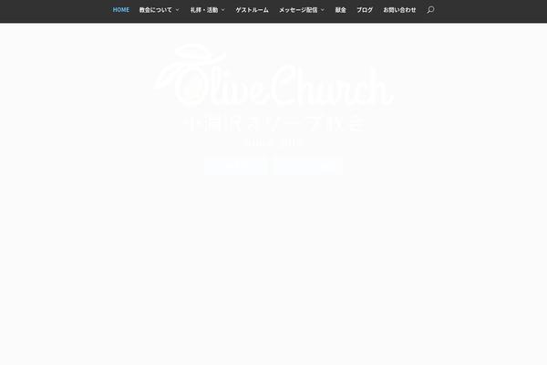 Divi Child theme site design template sample