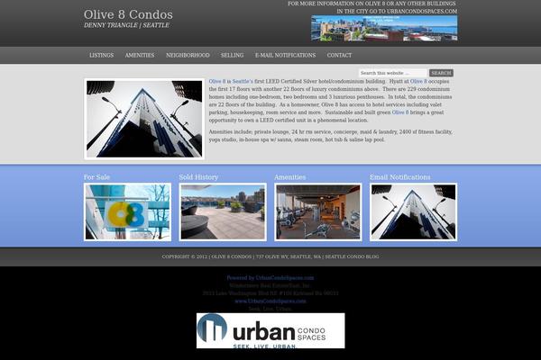 Café Pro theme site design template sample