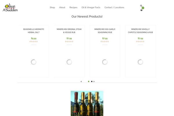 oliveasudden.com site used Organico
