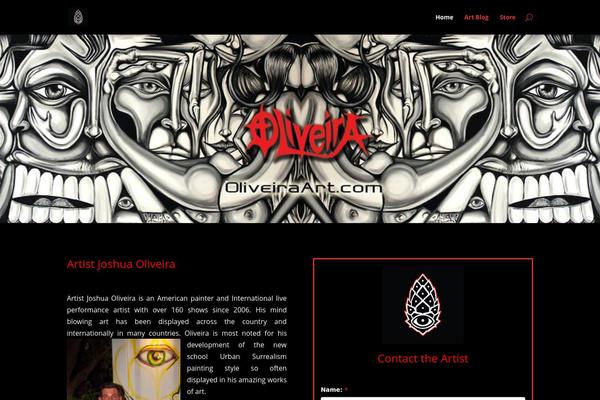 Legenda theme site design template sample