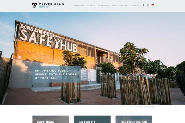 Salient theme site design template sample
