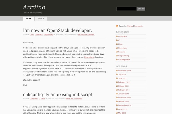 Site using Google Syntax Highlighter for WordPress plugin