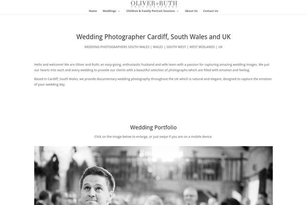 oliverandruth.com site used Provence-for-divi