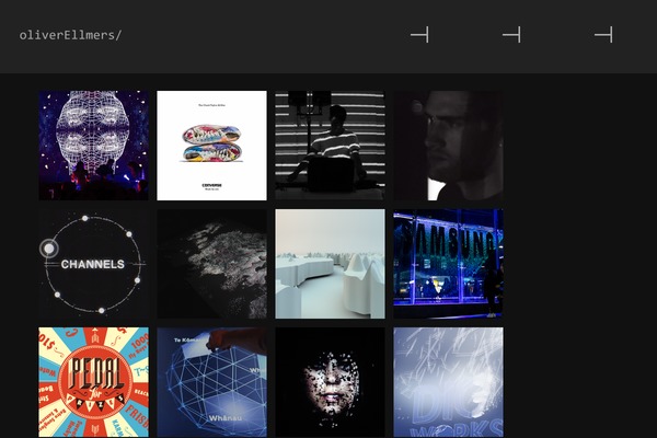 Oliver theme site design template sample