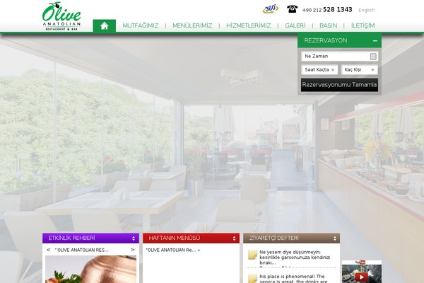 Olive theme site design template sample