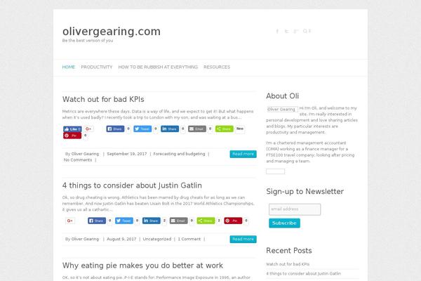 Site using WP Email Capture plugin