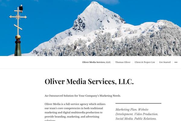 olivermedia.com site used Resonar-wpcom