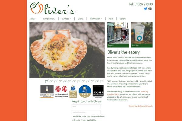 oliversfalmouth.com site used Origin