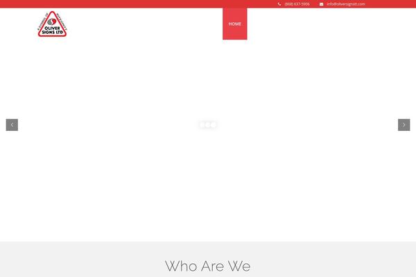 oliversignstt.com site used Awesometheme