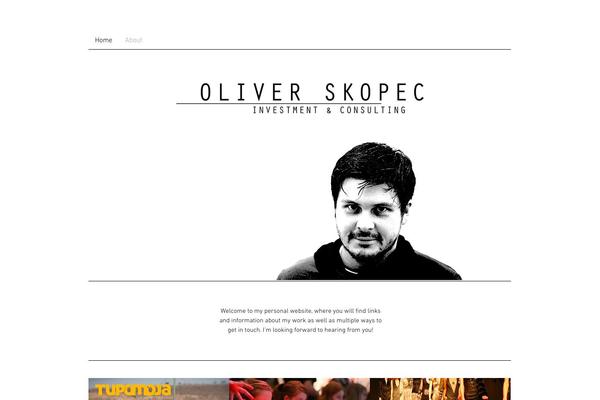 oliverskopec.com site used Oliverskopec