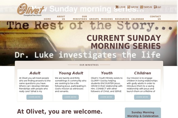 Envigor theme site design template sample