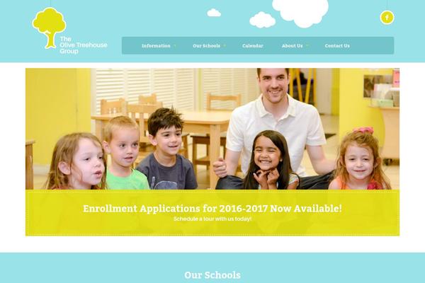 Olive theme site design template sample