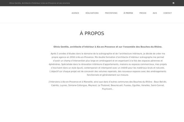 Site using Aqua Page Builder plugin