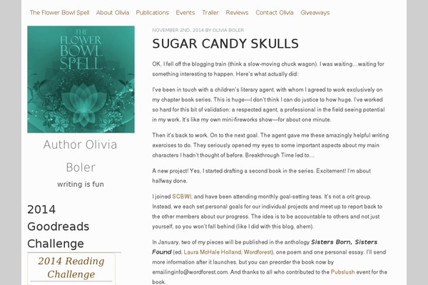 The Frances Wright theme site design template sample