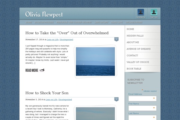 Site using MyBookTable Bookstore by Author Media plugin