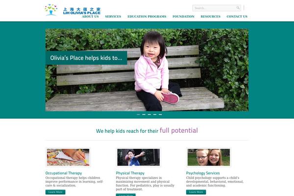 Care theme site design template sample