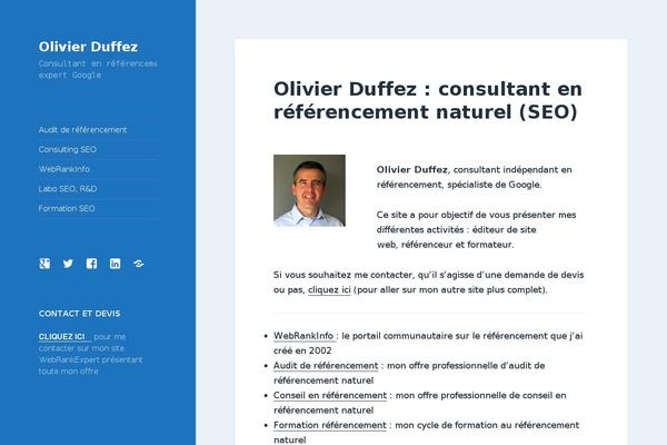 Starter theme site design template sample