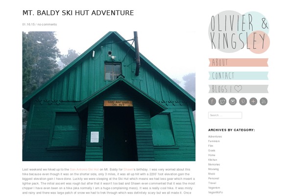 olivierandkingsley.com site used Ilisa-child