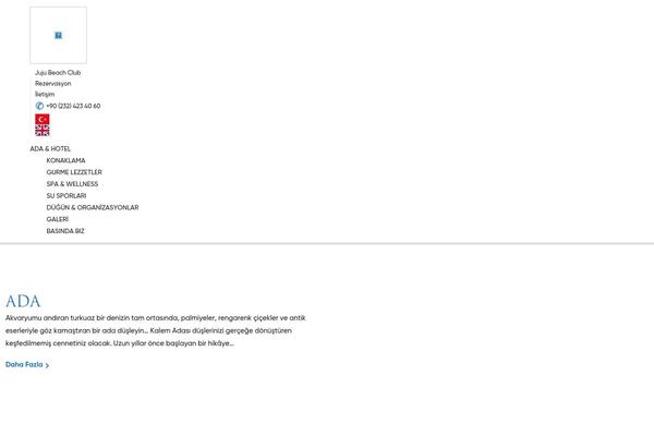 Marina theme site design template sample