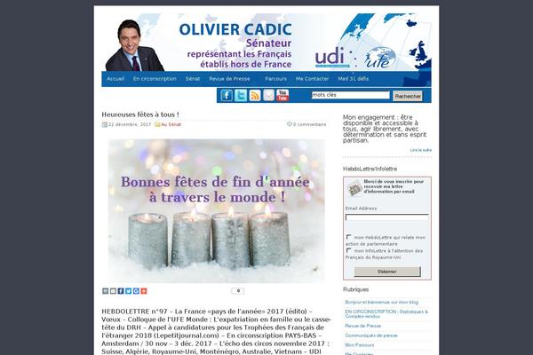 oliviercadic.com site used Oliviercadic