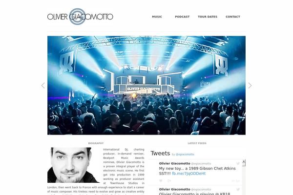 Rockwell theme site design template sample
